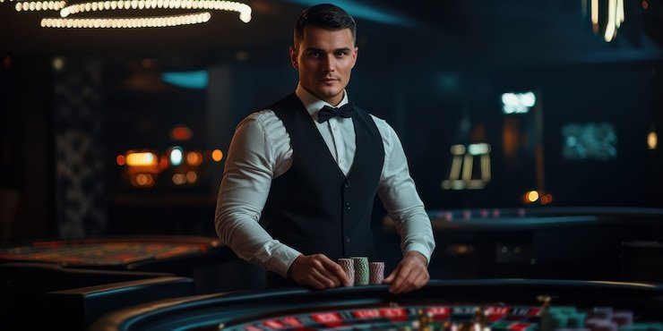 Pemain di Jakarta menganalisis strategi Caribbean Stud Poker dengan kartu berkualitas tinggi